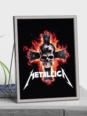 4x6 Metallica Rock Band Fantasy Art Print‎